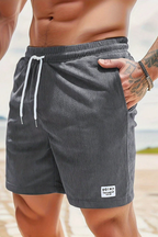Dalby | Men Relaxed Fit Elasticated Drawstring Waist Corduroy Shorts