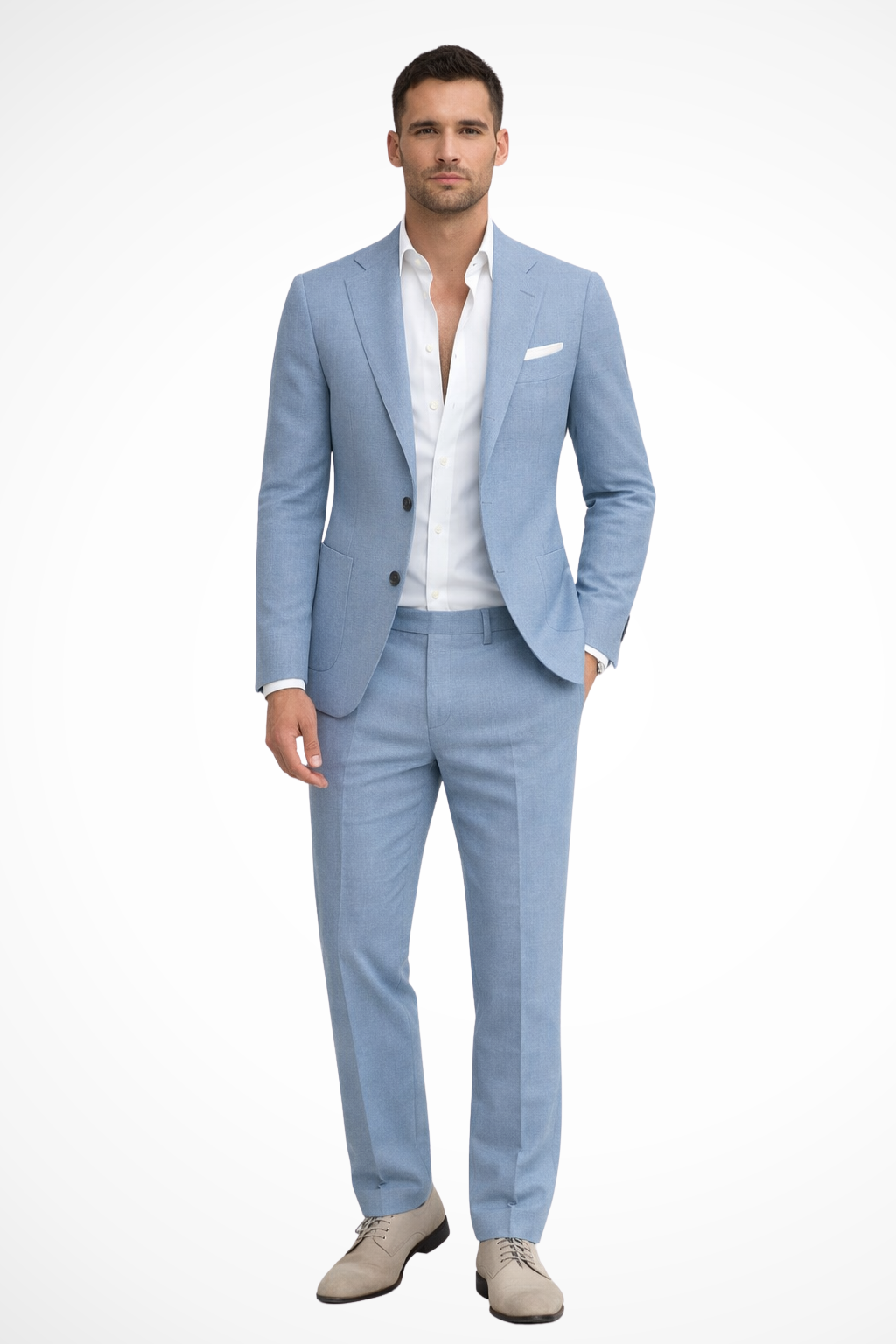 Theo | Men Tailored Two Piece Wedding Guest Suit Set