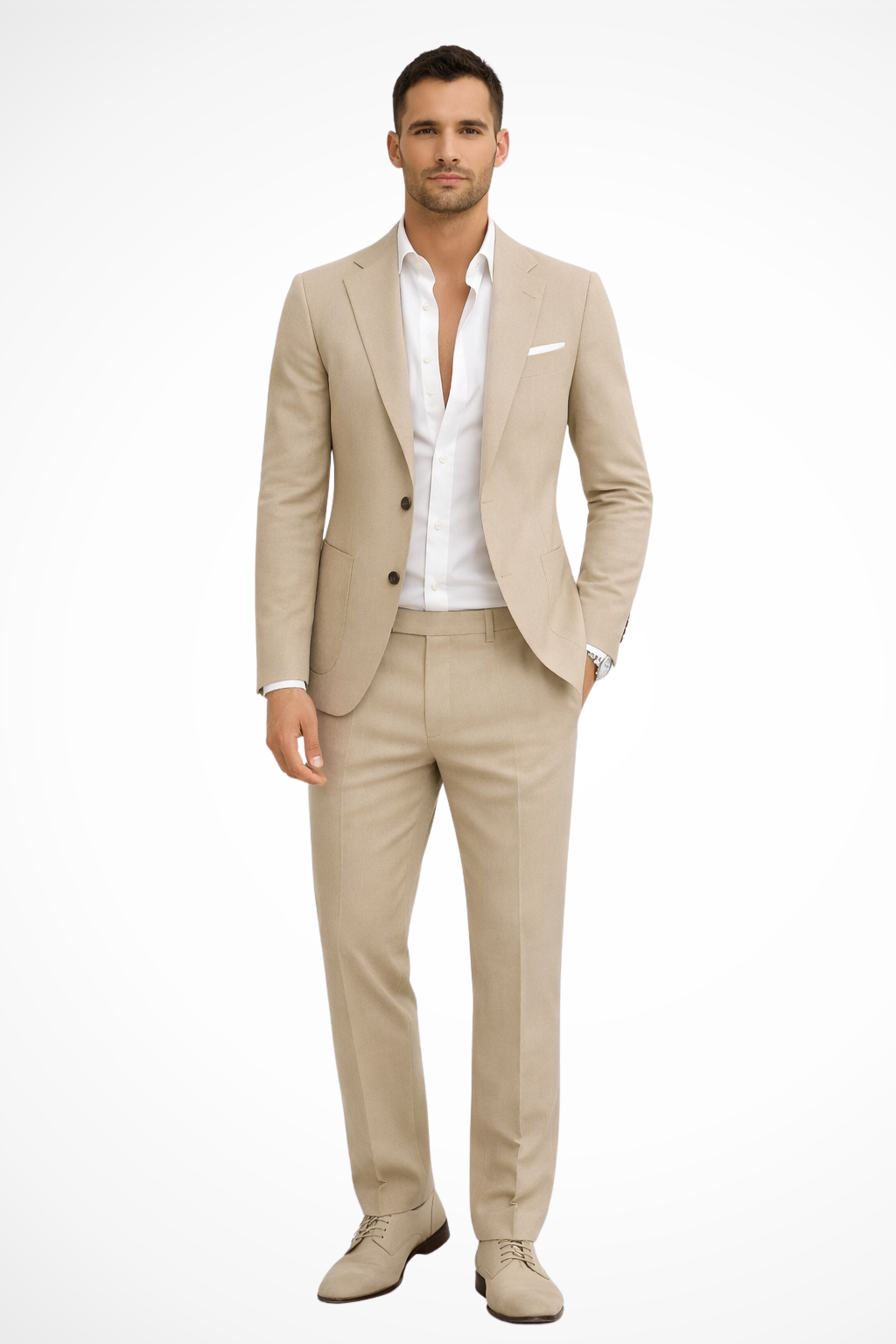 Theo | Men Tailored Two Piece Wedding Guest Suit Set