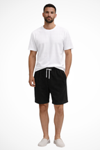 Dalby | Men Relaxed Fit Elasticated Drawstring Waist Corduroy Shorts