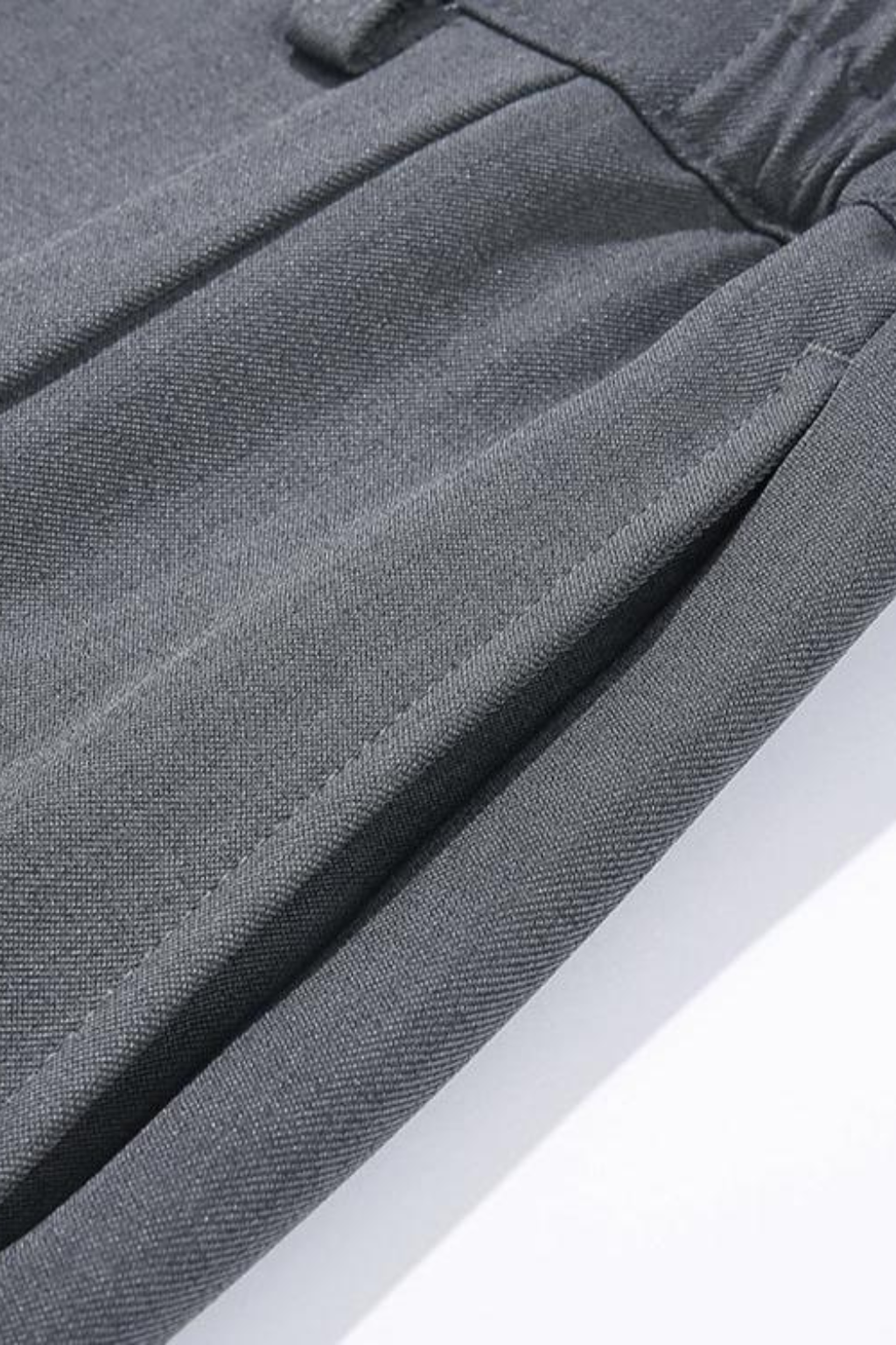 Corden | Men Front Pleat Wide Leg Straight Hem Tailored Trousers